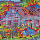 Farm Goat DIY Stamped Cross Stitch Kits DIY Needlework Wedding Christmas Gifts
