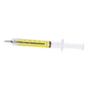 Ballpoint Pen Ballpoint Black Ink Syringe Yellow Chic A4X2