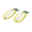 2pcs Kids Cute Colorful Fruit Hair Clip Snap Hairpin Hair Accessories (E) A