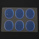 6pcs/set Snare Drum Mute Pad Drum Damper Gel Pads Snare Tom Drum Muffler Mu W5Q1