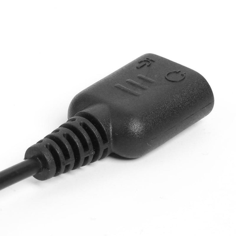 2.5mm Plug to 3.5mm Headphone+Mic Jack Adapter Cable for Panasonic Phone A