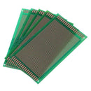 5 x Breadboard Experimental Boards PCB Strip Grid 9 x 15 cm K6O6