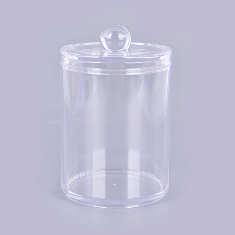 Acrylic Cotton Swab Makeup Organizer Storage Box Container Pad Holder CosmeS Hn