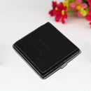 Stainless Steel Cigarette Case Cigar Tobacco Pocket Box Leather Pouch Hol Dswy