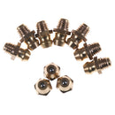 10PCS 1/4-28 Drive Type Taper Thread Straight Grease Zerk Nipple Fitting Z