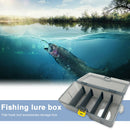 Plastic Fishing Tackle Boxes Double Layer Fishing Bait Lure Storage Case