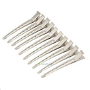 SN9F 10pcs Hair Clips Hair Stainless Steel Hairdressing Sectioning Clips Clamp