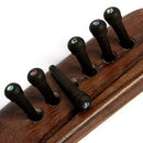 6 Pcs Guitar Family Natural Ebony Folk Acoustic Guitar Bridge Pins