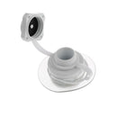 Inflatable Air Valve Caps with Base Twist Lock Dinghy Kayak Pool Raft White