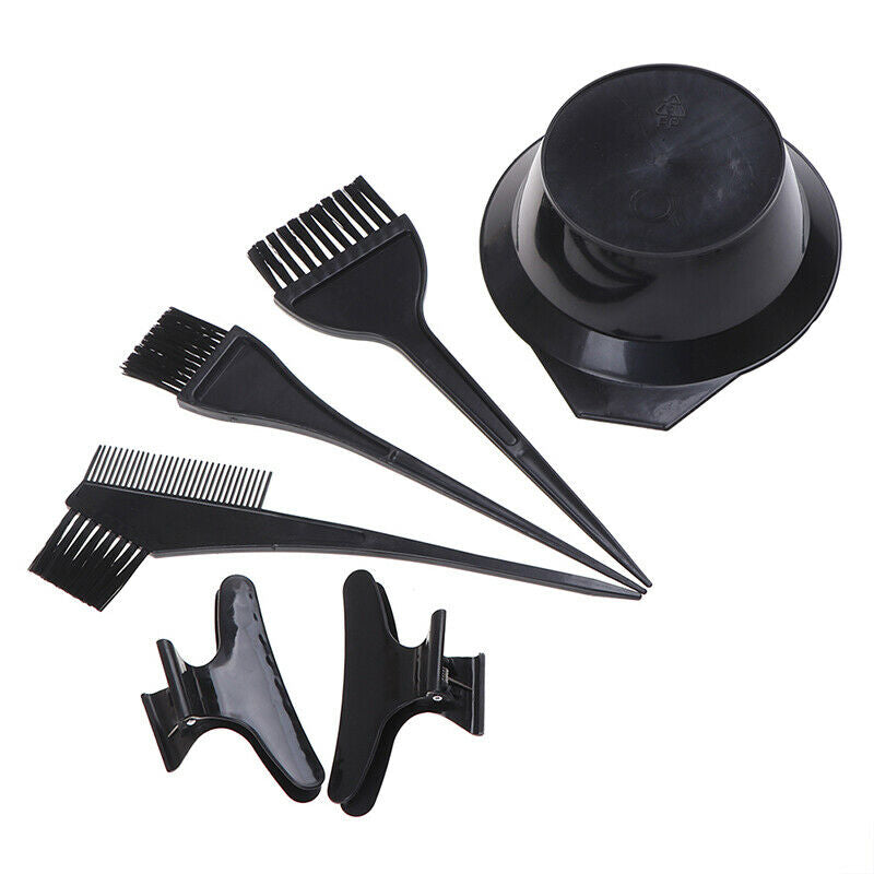 Hair Color Dye Bowl Comb Hair Dyeing Tools Salon Hairdressing Styling DIY TSEAU