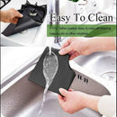 Gas Stove Burner Liners - 0.3 Mm Thick Heavy Duty Ptfe Material, Non-Stick,