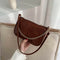 Crocodile Leather Women Handbags Shoulder Ladies Totes Bags (Chain Coffee)