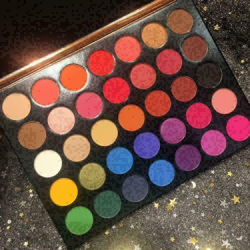 35Colors Studio Pearlescent Matte Eyeshadow Palette Eye  Shadow A9Y0 M2G1 Y Z8Q0