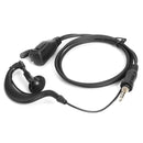 1 Pin G Shape Earpiece Headset with PPT Mic for Yaesu Vertex Radio VX-6R 7R vx-1