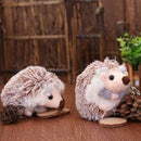 Cute Plush Pompon Hedgehog Animal Keychain Bag 10cm Mobile Phone Pendant Key.AU