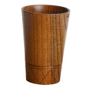 2pcs Creative Natural Wood Mug Handmade Wooden Beer Barrel Goblet Tea Cup