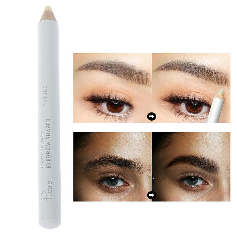 Eyebrow Styling Pencil Waterproof Transparent Eyebrows Wax Pen +SharpenerBX