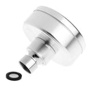 Aluminum Space Pressurized Shower Head Nozzle 3.2 inch Bathroom Hotel Sprinkler