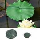 20x Artificial Simulation Lotus Leaf Pool Aquarium Fish Tank