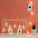 Butterfly Photo Clip LED Light Battery Garland Christmas Wedding Home Decor