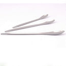 3pcs/Set Stainless Steel Medicinal Ladle Spoon Chemistry Experiment Pharmacy %x