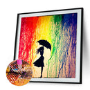 DIY Umbrella Girl Ornament Diamond Painting 5D Kit Full Round Drill Drawing