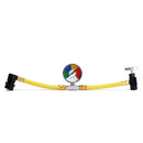 R134A Car Ac Refrigerant Charge Hose Kit Recharge Hose with Gauge, A/C 1/2  V3Z1
