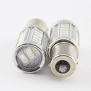 2X 1156 BAU15S PY21W LED Daytime Running Light Amber Yellow Light Bulbs 33L Z8R7