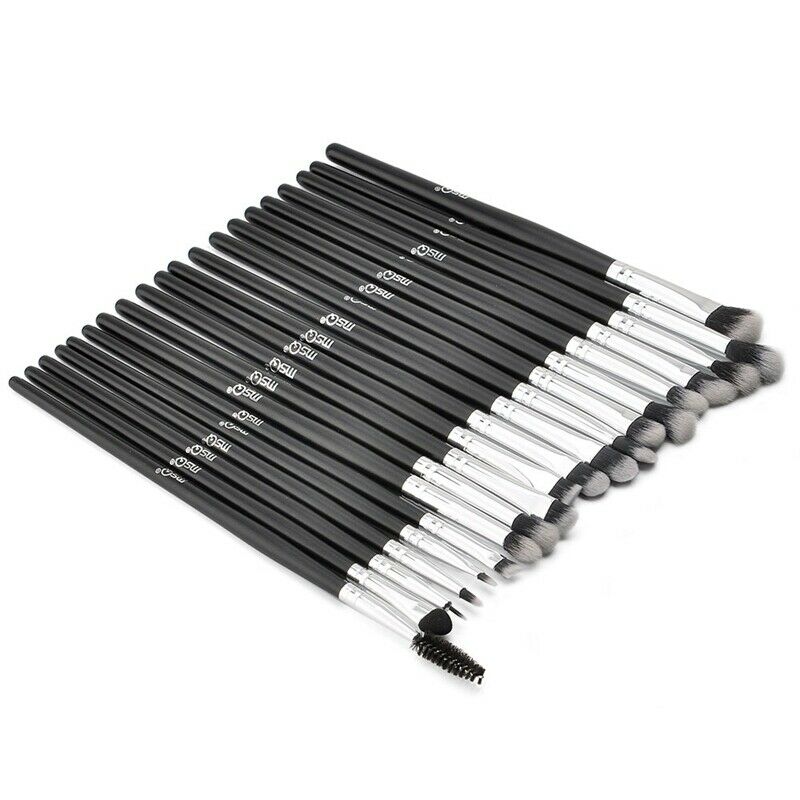 Msq Professional 20Pcs/Sets Eye Shadow Foundation Eyebrow Lip Brush Makeup  L4P1