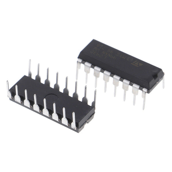 5Pcs Push-Pull four-channel motor driver IC ST L293D L293 DIP16' J BqA Gw