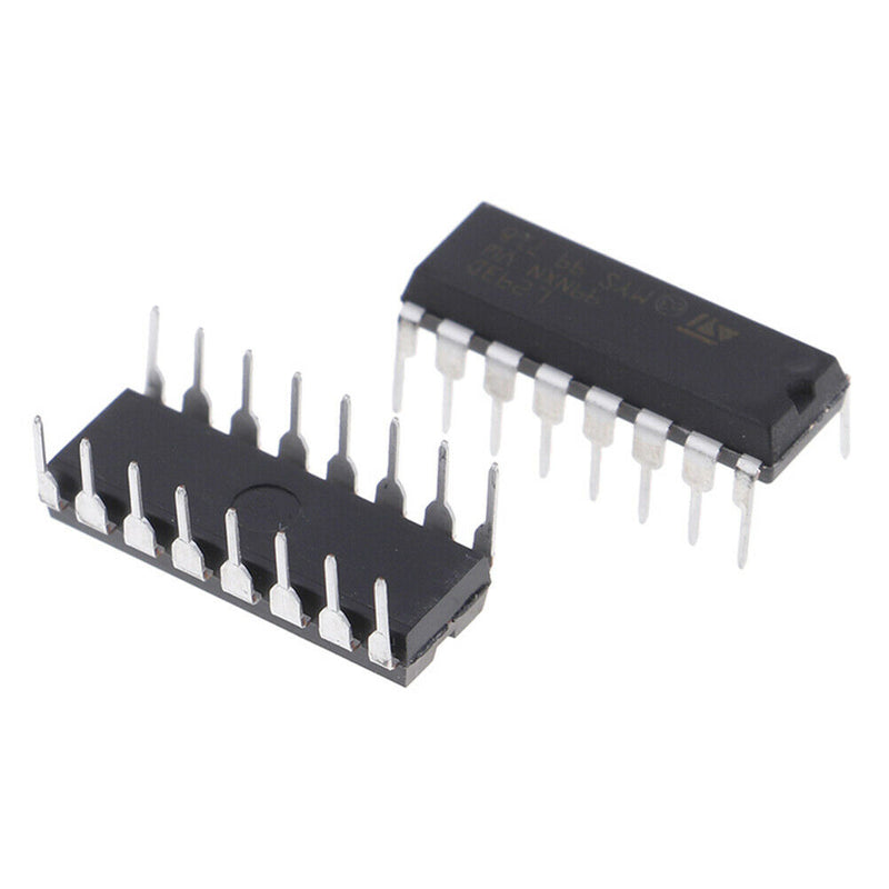 5Pcs Push-Pull four-channel motor driver IC ST L293D L293 DIP16' J BqA Gw