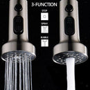 3 Function Kitchen Faucet Spray Head Replacement Part - Pull Out Settings Shower