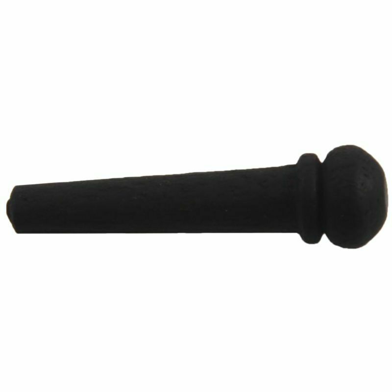 PP200000 TUSQ Bridge Pin with Paua Shell Inlay, Black