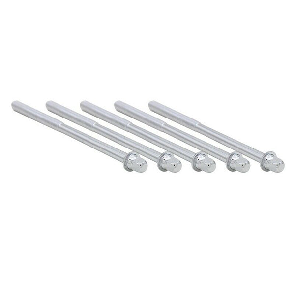 6Pcs Screw Rods 110mm Drum Long Screw Drum Tight Screw Tension Rods Percuss