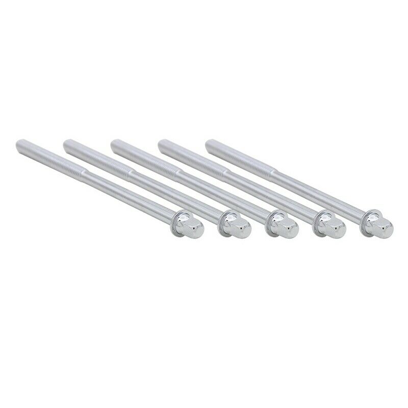 6Pcs Screw Rods 110mm Drum Long Screw Drum Tight Screw Tension Rods Percuss