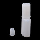 10Ml white plastic gel refillable bottle with brush nail polish oil bottle In TO