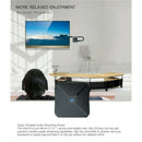 2-in-1 Bluetooth 5.0 Wireless Audio Aux 3.5mm Adapter Transmitter and Receiver^^