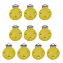 10Er Baby Wood Pacifier Clip Pacifier Clips Set Dummy Chains Clips Nipple H E8U4