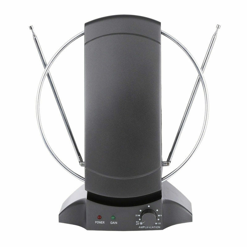 50 Mile Indoor TV Antenna Signal Amplifier Booster Digital TV 1080P HDTV I DSH