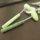 Natural Jade Stone Handheld Body Massager Hammer Muscle Tension Pain Relief u