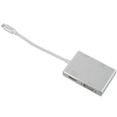USB-C (Type C) to HDMI DVI 4K VGA Multilport Adaptor Converter with USB 3.0