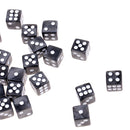 50X 12mm 6 Sided D6 Dice Bundle For  Accessory Gray