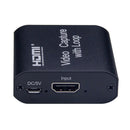 For Live Streaming 1080P 60fps 4K Portable USB To HDMI Video Capture Card