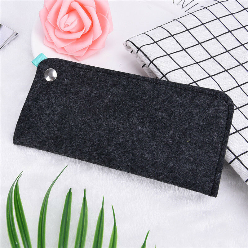 Soft Felt Eyeglasses Sunglasses Reading Glasses Carry Case Pouch Bag Hot TOCA
