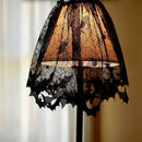 20 X 60 Inch Halloween Lamp Shade Lampshades Cover Topper Scarf Spider Web