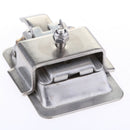 4x Stainless Steel Recessed Mounted