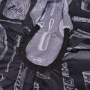 Black Hairdressing Cape Hair-Cut Salon Barber Nylon Cloth Wrap Protect Gown Apro