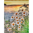 Full Drill Square Diamond Painting Flower Picture Of Rhinestone 5D Diamond  H6D9