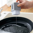 Kitchen Square Non-oily Water Spray Washing Cleaning Tools Brush C8M8