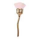 Nail Dust Brush Pink Rose Brush Nail Art Cleaning Brush Blush Powder Brush( M4X2